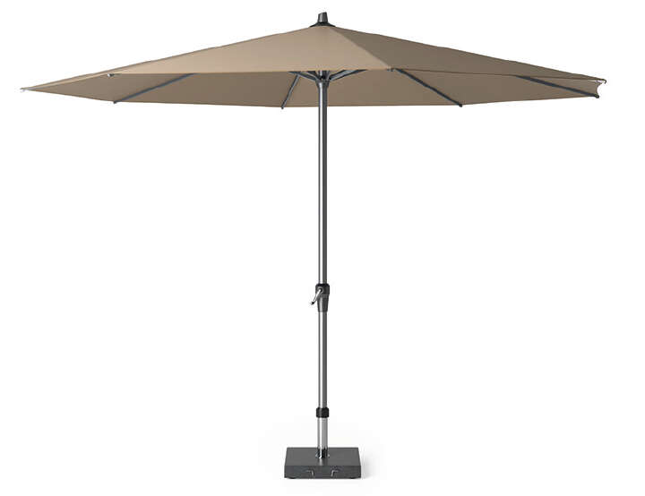 SIENA GARDEN Mittelstockschirm Avio Ø 3,50 Meter anthrazit / Bezug taupe SIENA GARDEN Mittelstockschirm Avio Ø 3,50 Meter anthrazit / Bezug taupe